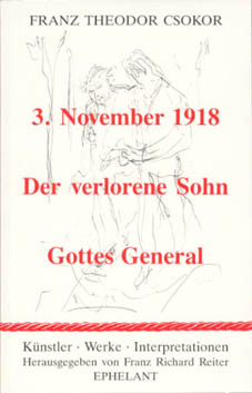 FRANZ THEODOR CSOKOR 3. November 1918