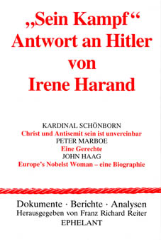 IRENE HARAND - "Sein Kampf" Antwort an Hitler