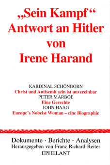 IRENE HARAND - "Sein Kampf" Antwort an Hitler
